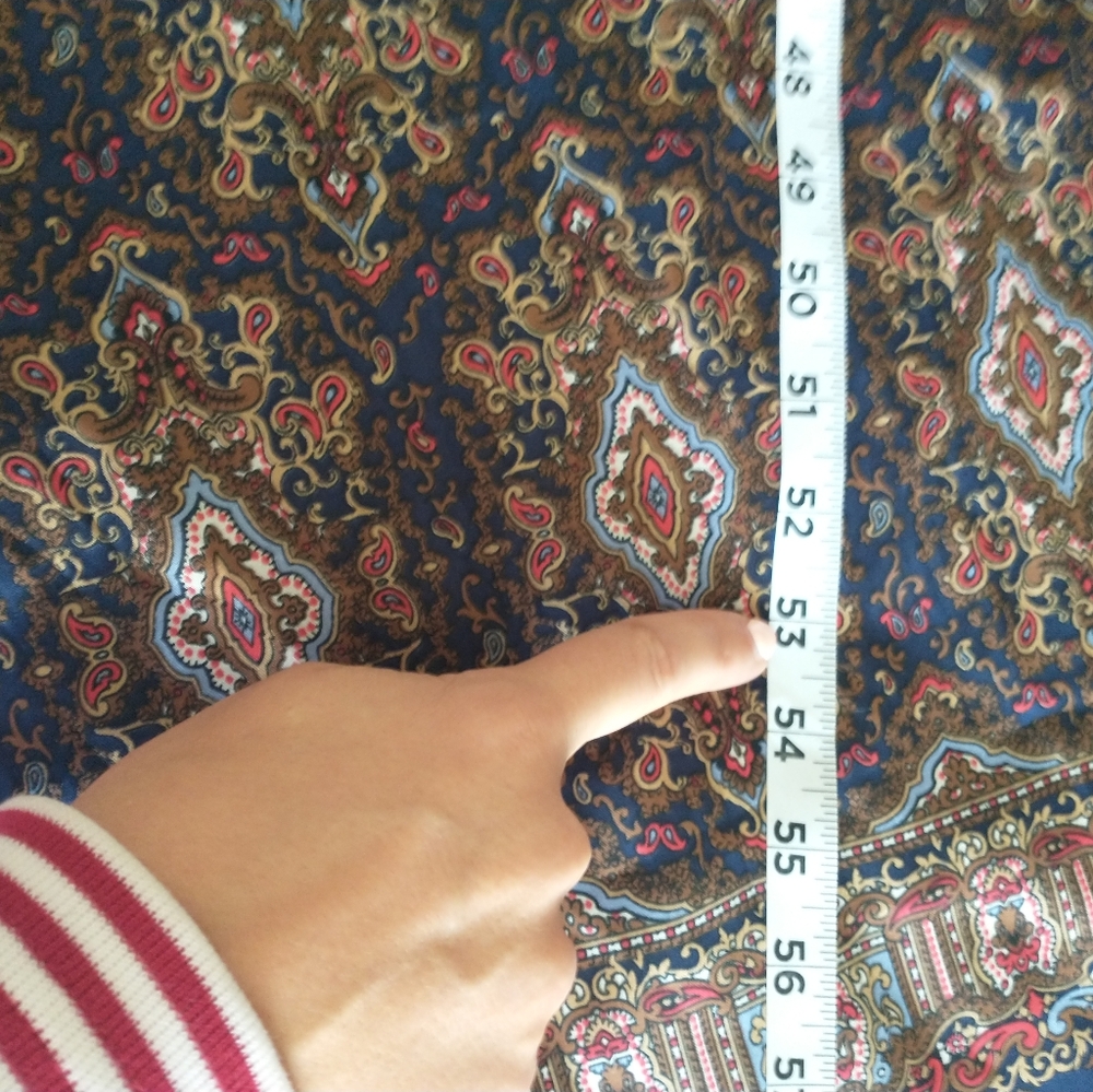 Bohemian Patterned Scarf - Picture 4 of 5